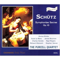 Schütz & Emma Kirkby & Suzie Le Blanc & James Bowman & Charles Daniels & Nigel Rogers & Richard Wistreich & Stephen Varcoe & The Purcell Quartet CD
