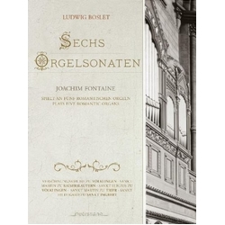 Ludwig Boslet & Joachim Fontaine Sechs Orgelsonaten CD