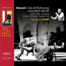 Mozart & George Szell Die Entführung Aus Dem Serail CD