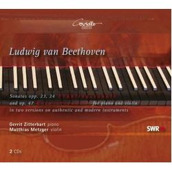 Beethoven / Zitterbart / Metzger Sonatas CD