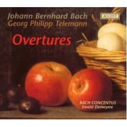 Bach / Telemann / Bach Concentus / Demeyere Overture in D Major / Overture in G Minor CD
