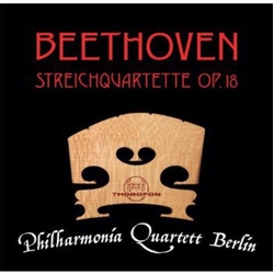 Ludwig van Beethoven & Philharmonia Quartett Berlin Ludwig van Beethoven: Quartette Op. 18 Nr. 1-6 CD