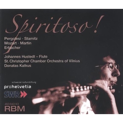Pergolesi / Martin / Erbacher Spriritoso Flute Cons CD