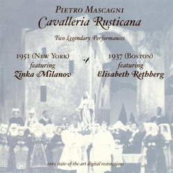 Paul Mascagni Cavalleria Rusticana CD