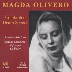 Magda Olivero Celebrated Death Scenes CD