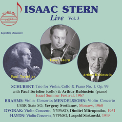 Isaac Stern Live Vol.3 CD