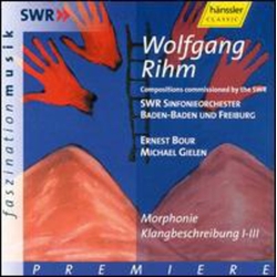 Rihm / Ade-Jesemann / Bair-Jvenz / Gielen / Bour Morphonie for Orchestra & Solo String Quartet CD