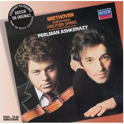 Beethoven & Perlman & Ashkenazy Violin Sonatas Kreutzer - Spring REMASTERED CD