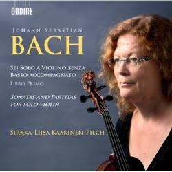 Sirkka-Liisa Bach / Kaakinen-Pilch Sonatas & Partitas for Solo Violin CD