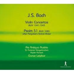J.S. Bach & Ars Antiqua Austria & Kepler Consort & St. Florianer Sängerknaben & Gunar Letzbor Violinkonzerte BWV 1041-1043,1049, Psalm 51 CD