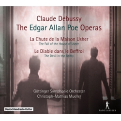 Claude Debussy & Göttinger Symphonie Orchester & Christoph-Mathias Mueller The Edgar Allan Poe Operas CD