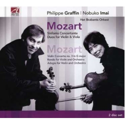 Mozart & Philippe Graffin & Nobuko Imai & Het Brabants Orkest Mozart / GRAFFIN / IMAI / HET BRABANTS ORKEST VIOLIN CONCERTO CD