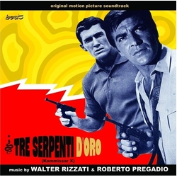 Walter Rizzati & Roberto Pregadio I Tre Serpenti D'Oro (Kommissar X) - Original Motion Picture Soundtrack CD