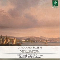Girolamo Salieri & Luigi Magistrelli & Claudia Bracco Chamber Music For Clarinet And Piano ITALY JAPANESE CD