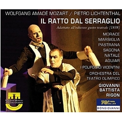 Mozart / Morace / I Polifonici Vicentini / Rigon Il Ratto Dal Serraglio CD