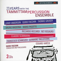 Támmittam Percussion Ensemble & Guido Facchin 25 Years With The Támmittam Percussion Ensemble CD