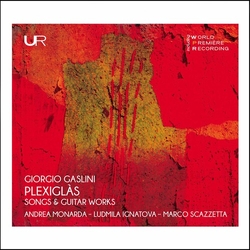 Giorgio Gaslini Plexiglas: Songs & Guitar Works CD
