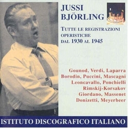 Atterberg / Bizet / Bjorling / Schymberg Opera Arias CD