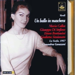 Callas / Bastianini / Gavazzeni Masked Ball CD