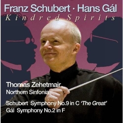 Franz Schubert & Hans Gal Kindred Spirits JEWEL CASE CD