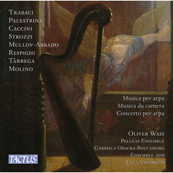 Oliver Wass Harp Music, Chamber Music, & Harp Concerto CD