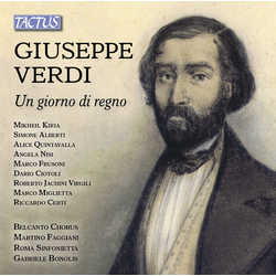 Verdi / Faggiani / Bonolis / Belcanto Chorus Un Giorno Di Regno CD