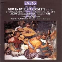 Leonetti / Nuova Musica / Gini Madrigals & Masses CD