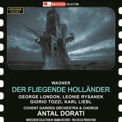 Richard Wagner & Covent Garden Orchestra & Chorus & Antal Dorati & George London & Leonie Rysanek & Giorio Tozzi & Karl Liebl Der Fliegende CD