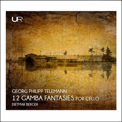 Telemann / Dietmar Berger 12 Gamba Fantasies CD