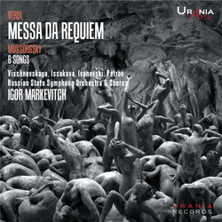Verdi & Mussorgsky & Vishnevskaya & Issakova & Ivanovski & Petrov & Russian State Symphony Orchestra & Chorus & Igor Markevitch Messa Da Requiem CD