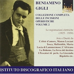 Georges / Bada / Gigli Opera Arias CD