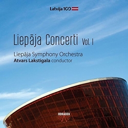Liepāja Symphony Orchestra & Atvars Lakstīgala Liepāja Concerti Vol. 1 UK CD