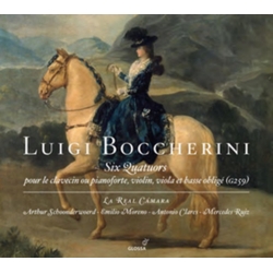 Luigi Boccherini & La Real Cámara & Arthur Schoonderwoerd & Emilio Moreno & Antonio Clares & Mercedes Ruiz Six Quatuors (Pour Le Clavecin Ou CD