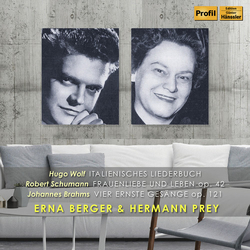 Hugo Wolf & Robert Schumann & Johannes Brahms & Erna Berger & Hermann Prey Italienisches Liederbuch / Frauenliebe Und Leben Op. 42 / Vier Ernste CD