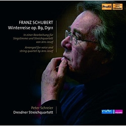 Schubert & Peter Schreier & Dresdner Philharmonisches Streichquartett Winterreise Op.89, D911-Arranged For Voice And String Quartet By WITH DVD CD