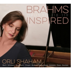 Orli Shaham Brahms Inspired CD