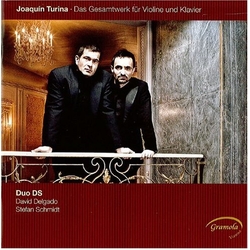 Turina / Duo Ds / Delgado / Schmidt Complete Works for Violin & Piano CD