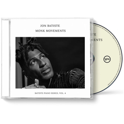 Jon Batiste Monk Movements - Batiste Piano Series, Vol. 4 CD