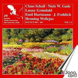 Laursen Danish Violin Concertos CD