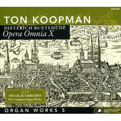 Dieterich Buxtehude & Nicolaus Bruhns & Ton Koopman Organ Works 5 CD