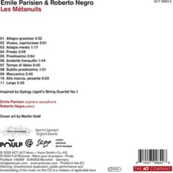 Emile Parisien & Roberto Negro Les Métanuits CD