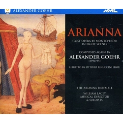 Alexander Goehr & The Arianna Ensemble & William Lacey Arianna CD
