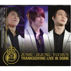 Junsu & Yuchun & Jejung Thanksgiving Live In Dome Live CD JAPAN JAPANESE 4 CD