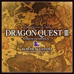 Kouichi Sugiyama & London Philharmonic Orchestra Symphonic Suite Dragon Quest III Soshite Densetsue... JAPANESE CD
