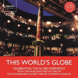 Musicians Of Shakespeare's Globe Celebrating Shakespeare This World's Globe CD