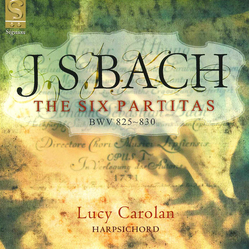 Johann Sebastian Bach & Lucy Carolan The Six Partitas, BWV 825-830 CD