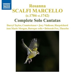 Taylor / Vinikour / Morgan Solo Cantatas of Rosanna CD