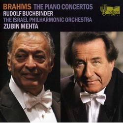 Johannes Brahms & Rudolf Buchbinder & Zubin Mehta & Israel Philharmonic Orchestra The Piano Concertos + Encores CD
