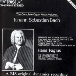 Johann Sebastian Bach & Hans Fagius Preludes And Fugues / Toccatas And Fugues / Pièce D'Orgue / Fugues / Canonische Veränderungen CD