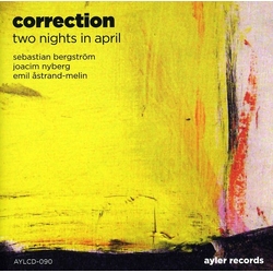Correction Two Nights In April CD